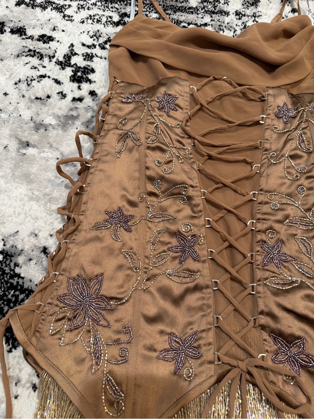 For Love and Lemons Olea Mini Dress Size medium NWT Retail $449 - Picture 12 of 15
